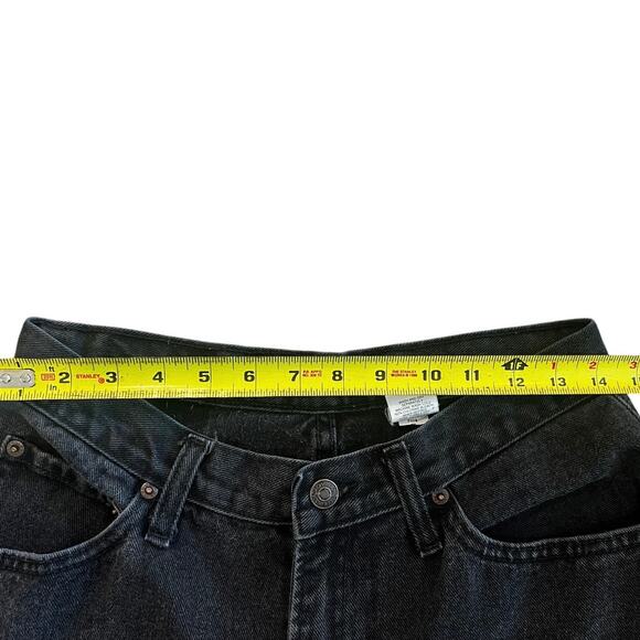 Vintage Jordache High Rise Black Tapered Jeans Size 13/14‎ - Picture 5 of 6